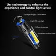 thumbnail image 3 of EIMELI 2 Pack USB Rechargeable Flashlight  Small Flashlights Powerful with COB Sidelight  Super Bright LED Flashlights  Waterproof Pocket Flashlight for Outdoor Camping, 3 of 10