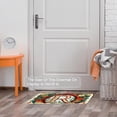 thumbnail image 5 of Letter R with Wreath Retro Pattern Entryway Rug, 2x3 Area Rug Indoor Door Mat Non-slip Washable Floor Carpet Rug for Bedroom Office Dining Room Bathroom, 5 of 7