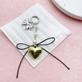 thumbnail image 4 of Bottone Fashionable Heart Pendant Lovely Hang1ng Ornament Keychain Pendant Fashion Bag Accessory Alloy Bag Pendant for Bag Key, 4 of 7