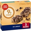 Fiber One Chewy Bars, Oats & Chocolate, 1.4 Oz 5Count, 7Oz