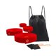 thumbnail image 4 of Líneas de voleibol de playa para líneas de voleibol de arena Fáciles de instalar Resistentes con rojo, 4 of 9