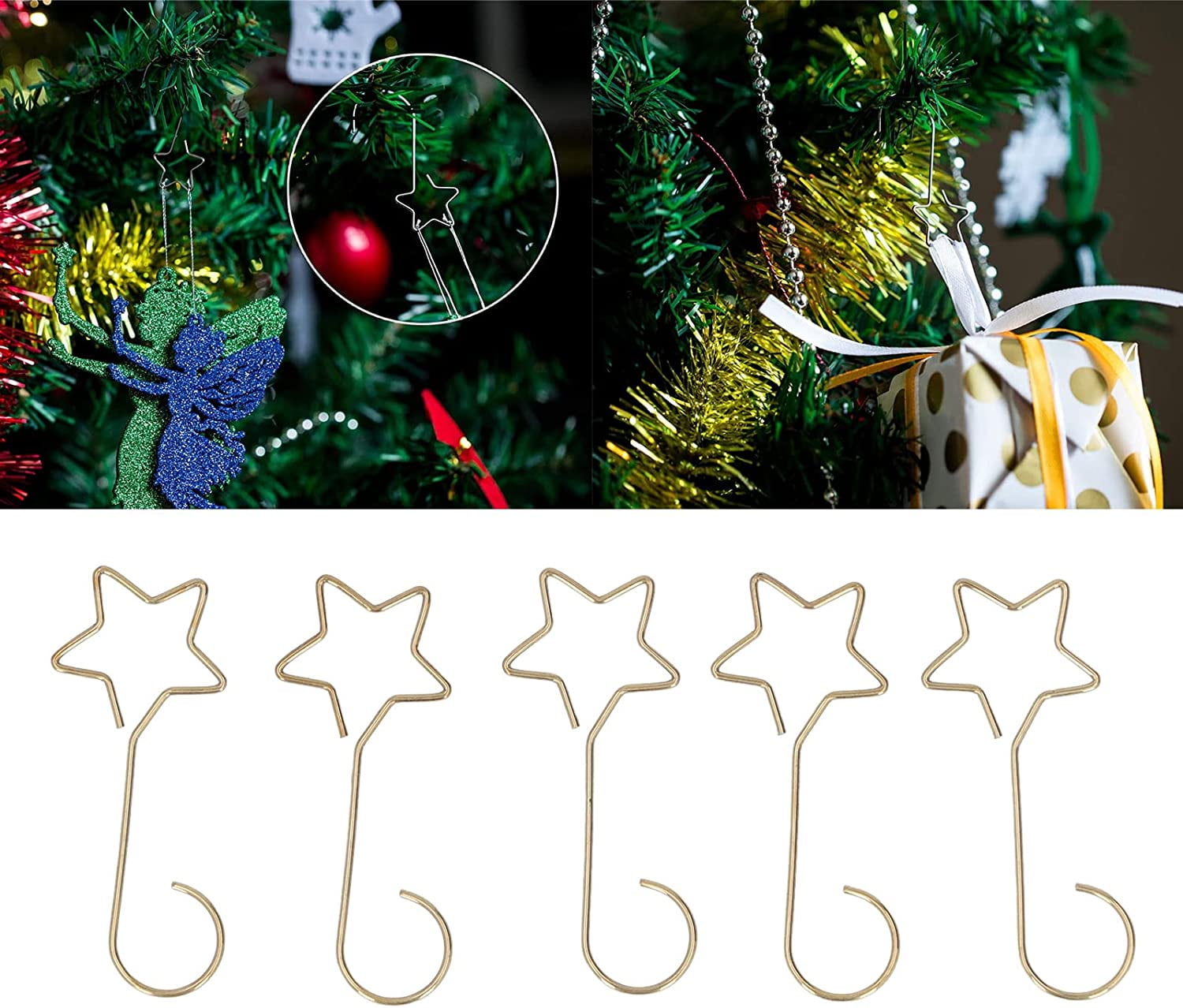 Glow-In-The-Dark Ornament Hangers, Set of 30 - Starcrest