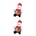 thumbnail image 3 of Cateissary Cesta de almacenamiento de dulces de Feliz Navidad, decoración de para el hogar, organizador de muñecos de nieve, cestas, bolsa de regalo Type2 NO2 Cateissary CBP055030, 3 of 5
