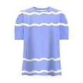 thumbnail image 3 of Cilsoka Tshirts Shirts for Women Gym Plus Size Summer Tops for Women 5X-6X Plus Size Tunic Tops for Women Dressy Work Blouses for Women Office Professional My Orders Placed, 3 of 4