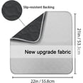 thumbnail image 2 of Set of 2 Non-Slip Absorbent Washable Incontinence Pad underpad Seat 4-Layer Design Chair Absorbent Pads Protection - for Seniors, Adult, Children, or Pet Underpad Protection, 2 of 9
