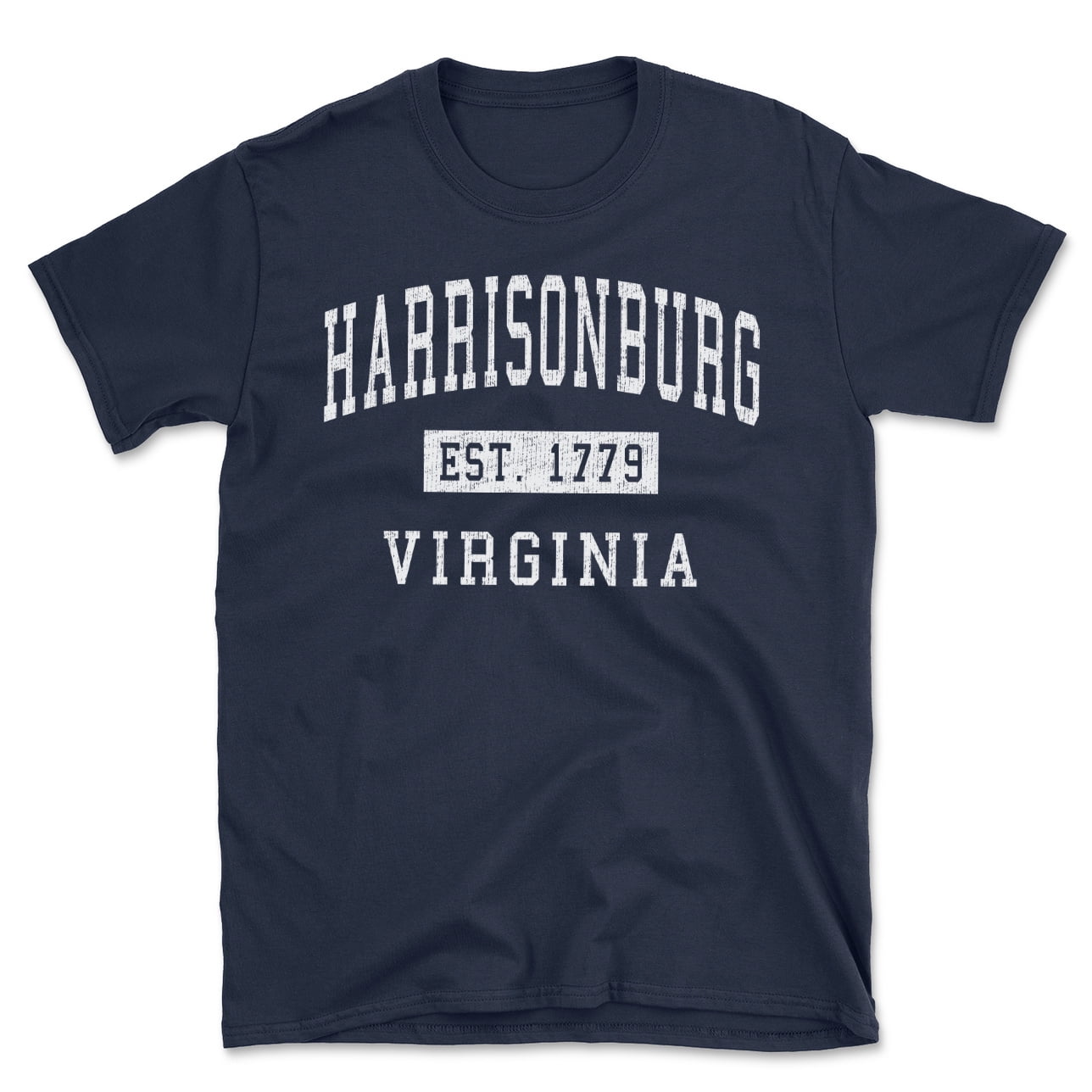 Harrisonburg Virginia Classic Established Men's Cotton T-Shirt - Walmart.com