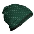 thumbnail image 1 of Fleur De Lis Unisex Beanie, Baroque, Hiking Outdoors, Hunter and Sage Green, by Ambesonne, 1 of 1