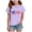 Girls 4th of July Shirt-Purple, variant on TOWED22 Girls USA Flag Shirts 4th of July T-Shirts Patriotic Tee Tops Short Sleeve Toddler Kids 2-8 Years(Orange,9-10 Y)