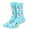 Blue-02, variant on Christmas Socks for Women, Funny Crazy Novelty Fun Cute Funky Hoilday Crew Socks