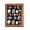Walnut, variant on XS Golf Marker Magnet Divot Tool Display Case Cabinet