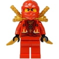 thumbnail image 1 of LEGO Ninjago: Kai Minifig (Ninja Rouge) avec Deux Épées Dorées - Édition Limitée, 1 of 1