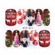thumbnail image 2 of Pegatinas de Transferencia onlyliua para Decoración de Uñas Colores Navidad, 2 of 2