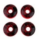 thumbnail image 1 of 4 ruedas de patineta de alto rendimiento de 52 mm y 100 A, de poliuretano duradero. rojo, 1 of 9