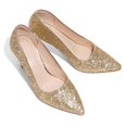 thumbnail image 4 of WomensHigh Heels Pumps Pointed-Toe Slip-On Stilettos Sparkling high heels, 4 of 5