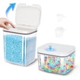 thumbnail image 1 of Laundry Pods Container For Laundry Room Organization, 2.8L+5.5L Large Capacity Laundry Powder Container with Airtight Lid for Powder, Detergent, Scent Booster Storage, 1 of 6