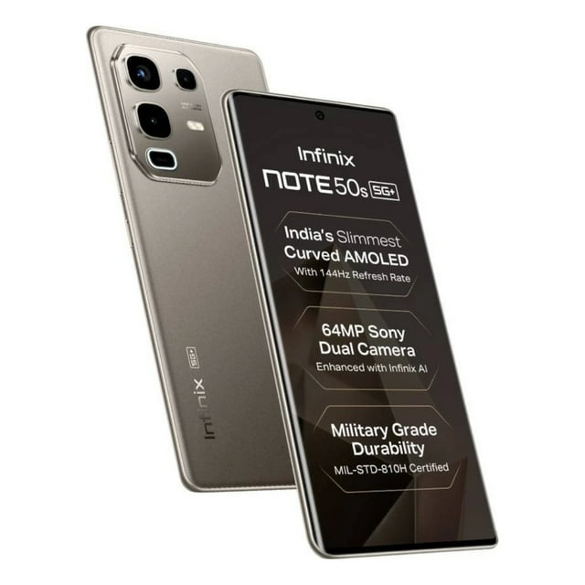 INFINIX NOTE 50S 5G GRIS (8+8) GB 256 GB