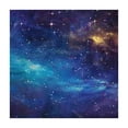 thumbnail image 4 of Acheng Stars Space Art Square Tablecloth Waterproof 100% Polyester Fiber 52*52, 4 of 8