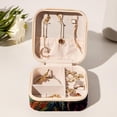 thumbnail image 6 of Dinosaur Travel Portable Square Necklace Holder with Earring Holder, Display Case - Travel Organizer for Rings, Earrings, Necklaces, Bracelets - Suitable for Girls and Women, 6 of 6