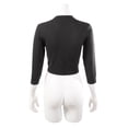 thumbnail image 6 of ALLSENSE Women's 3/4 Sleeve Open Front Bolero Shrug Cardigan, 6 of 6