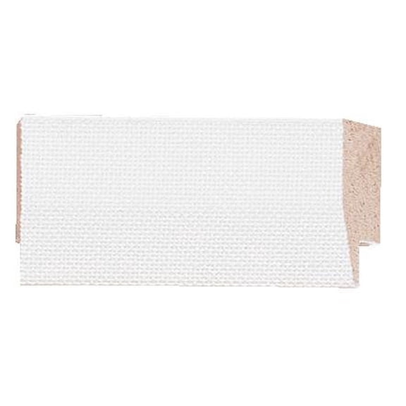 Picture Linen Liner (Wood) 18Ft Bundle - White - 1" Width - 5/16" Rabbet Depth