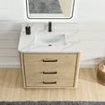 thumbnail image 5 of Vinnova Design Porto 36" Free-standing Single Bath Vanity in Aged Natural Oak, 5 of 15