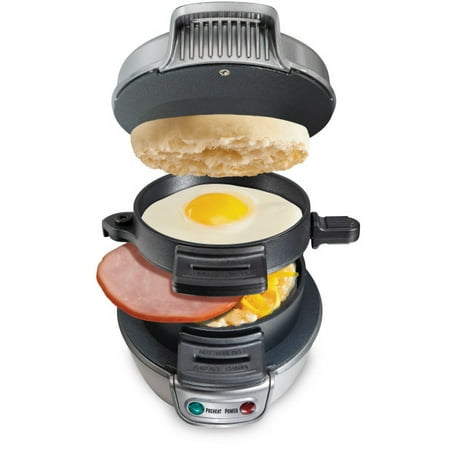 

Hamilton Beach Breakfast Sandwich Maker Silver 25475