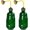 Green-2pcs, variant on Small Watering Can, 2 in 1 Spray Head Functionality, 450ML Squeeze Garden Plant Watering Can for Seedlings Indoor/Outdoor Plants(Green)