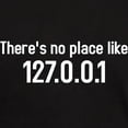 thumbnail image 3 of CafePress - There's No Place Like 127.0.0.1 Dark T Shirt - Men's Classic Graphic Cotton T-Shirt, 3 of 4