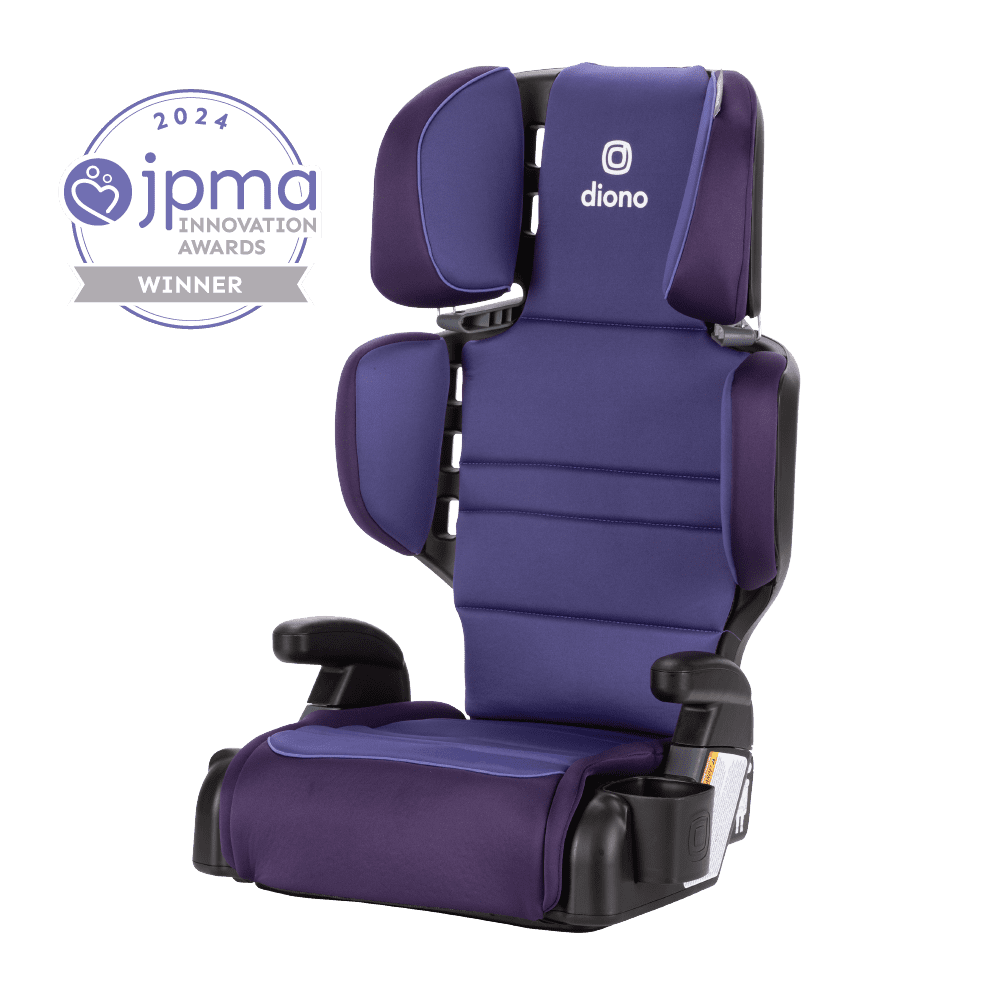 Diono Connect3 R 2-in-1 High-Back Booster, Purple Wildberry