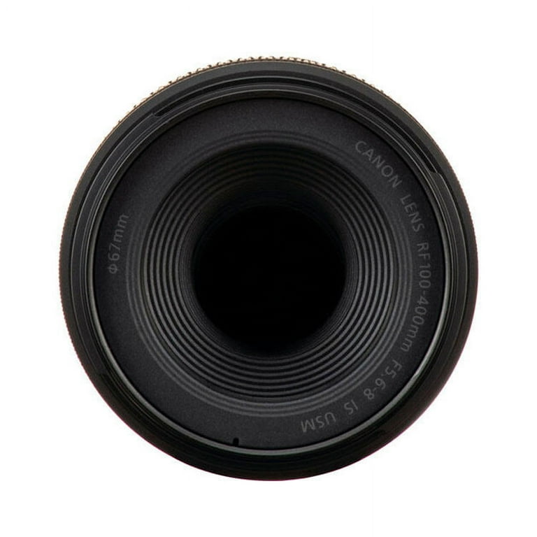 Canon RF 100-400mm f/5.6-8 IS USM Lens with Hood & Lens Cap, RF
