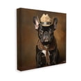 thumbnail image 4 of Stupell Industries French Bulldog Portrait Animals & Insects Painting Gallery Wrapped Canvas Art Print Wall Art, 17 x 17, 4 of 8