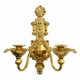 thumbnail image 3 of Portavelas de pared, candelabro, soporte para velas de pared rústico dorado retro, apliques para velas de pared 32cm x 38cm, 3 of 9