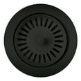 thumbnail image 1 of Color-Coordinated Metal Basket Strainer - Coal Black, 1 of 3