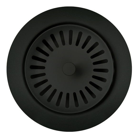 Color-Coordinated Metal Basket Strainer - Coal Black