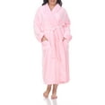 thumbnail image 3 of White Mark Women's and Women's Plus Super Soft Lounge Robe, 3 of 8