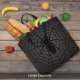 thumbnail image 5 of Fotbe Black Spider On Web 1 Bolsa Tote con Estampado para Mujer, Bolsos con Cremallera, Bolsa de Hombro Casual de Gran Capacidad con Bolsillos Internos, 5 of 7