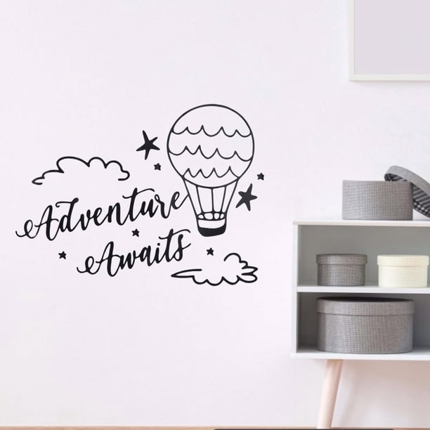 Decoración del hogar, lindas nubes de dibujos animados y papel tapiz adhesivo para pared optimizado para la excelencia