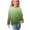 Green, variant on AherBiu Girls Tops Fall Crewneck Long Sleeve Kids Tshirts Gradient Color Casual Loose Fitted Toddler Tunic