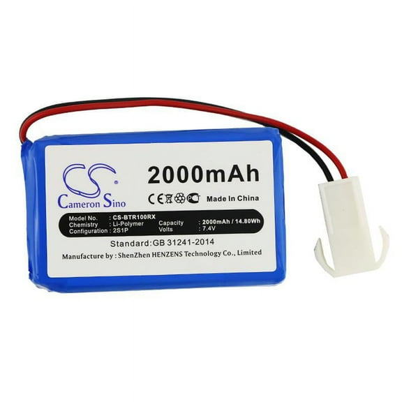 Battery for Brookstone Rover Revolution, 2000mAh - sold by smavco