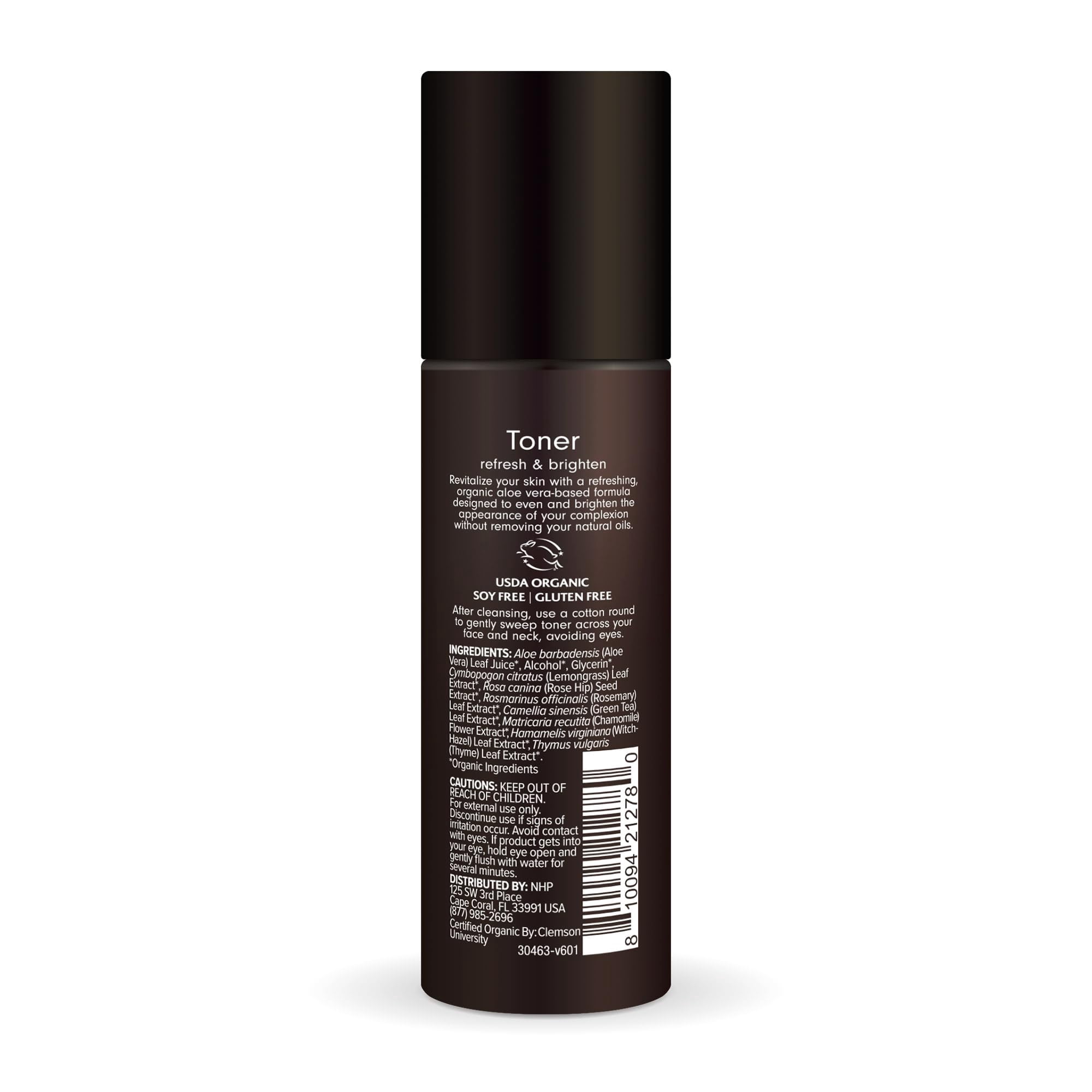Ola Botanicals Toner (3.4 Fl. Oz), Aloe Vera & Rose Hip, Refresh & Brighten, Certified USDA Organic, Cruelty Free, Non-GMO, Dr. Mercola
