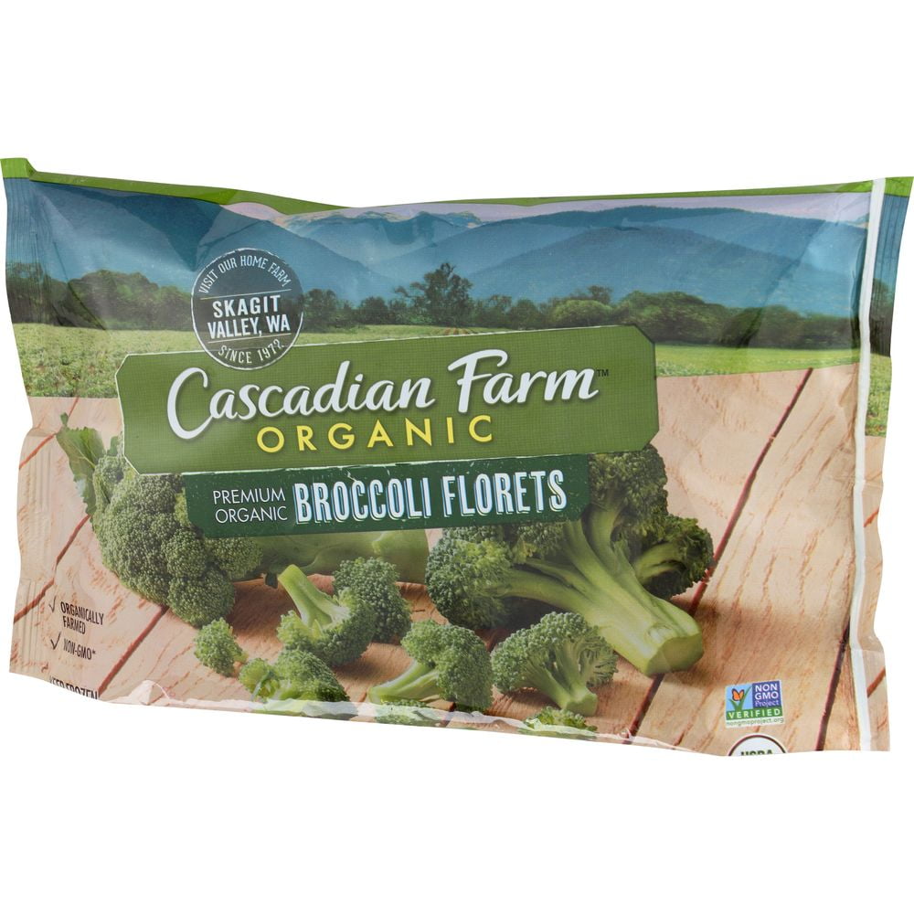 Cascadian Farm Organic Broccoli Floret, 10 Ounce -- 12 per Case.