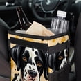 thumbnail image 6 of Spotted Dog Mini Trash Can for Car - Foldable, with Lid, Leak-Proof, Hanging Storage Bag, 6 of 6