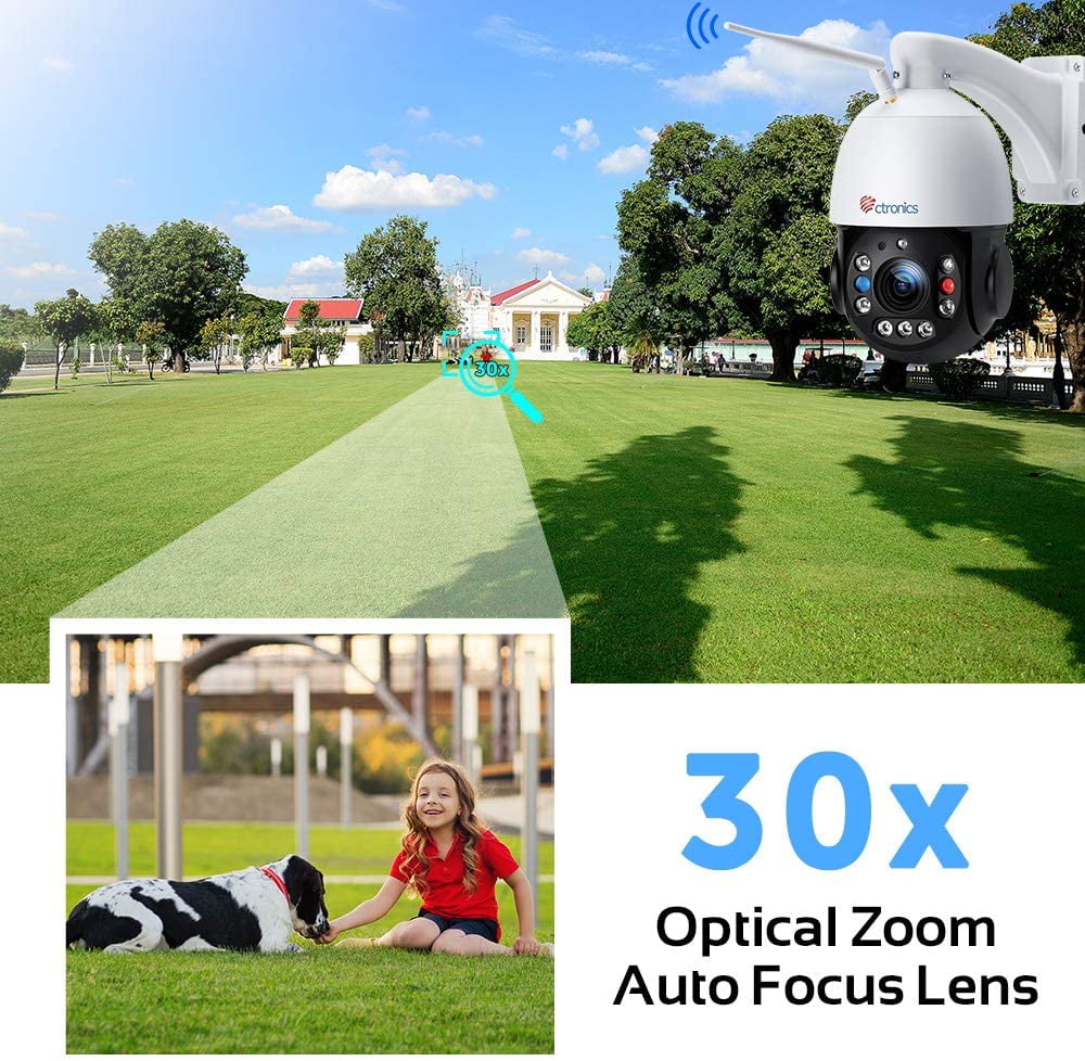 ctronics 30x optical zoom 5mp ptz