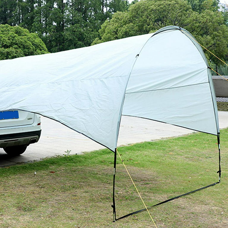 Tohuu Portable Sunshade Canopy Tent Rooftop Tents Truck Canopy Tailgate Tent  for SUVs Camping Trailer Canopy Shelter Protect from Sunshade for BBQ  Grilling Picnic Rest show 
