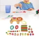 thumbnail image 5 of Juguetes De Cuentas De Frutas Y Verduras De Madera, Juguetes Cognitivos De Bloques De Construcción Que Ayudan A Aprender Atractivo Multifuncional Fuerte Para Niños ANGGREK Otros, 5 of 8