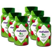 Vitafusion B-12 1000 mcg Energy Support Supplement, 60 ea (Pack of 6)