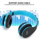 thumbnail image 4 of Auriculares Plegables, Auriculares Bluetooth Con Cancelación De Ruido Ajustable, Compatible Con Llamadas Manos Libres, Micrófono Integrado Para Teléfono, 4 of 8