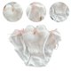 thumbnail image 2 of Cute Cats Ear Bells Tie String Panties Japanese Anime Women's Ruffled Edges Underwear Cartoon Kitten Lingerie Briefs White XL, 2 of 5