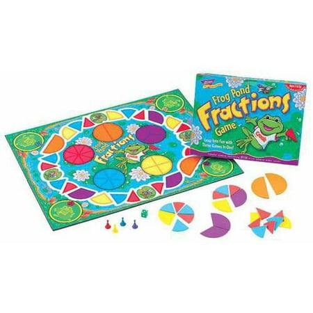 UPC 078628760026 product image for Trend Enterprises Frog Pond Fractions Game - 17 x 22 inches | upcitemdb.com