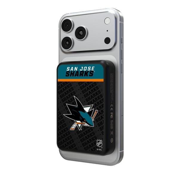 San Jose Sharks Endzone Plus Wireless Power Bank